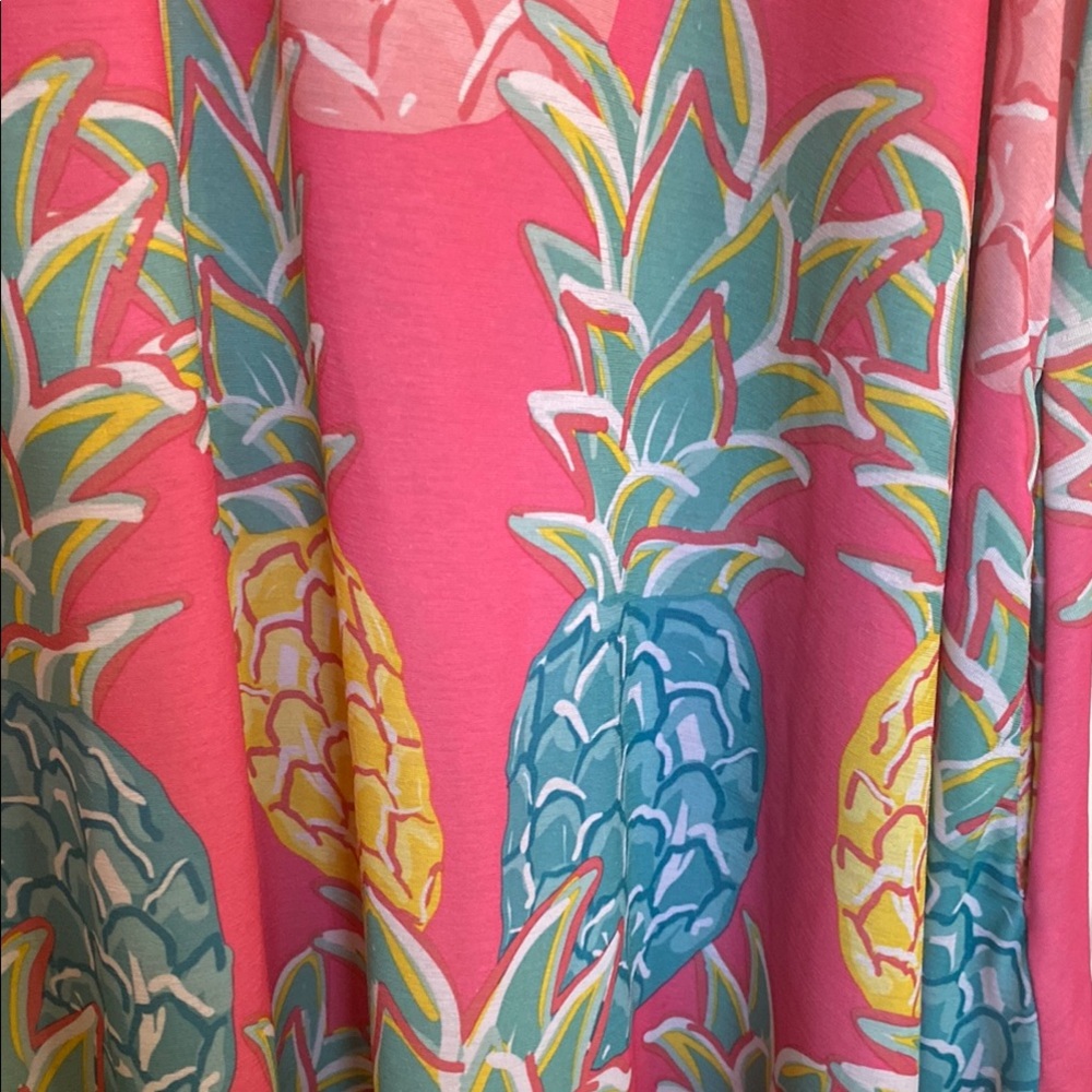 Simply Southern Pink and Blue Sleeveless Sundress - Picture 5 of 8